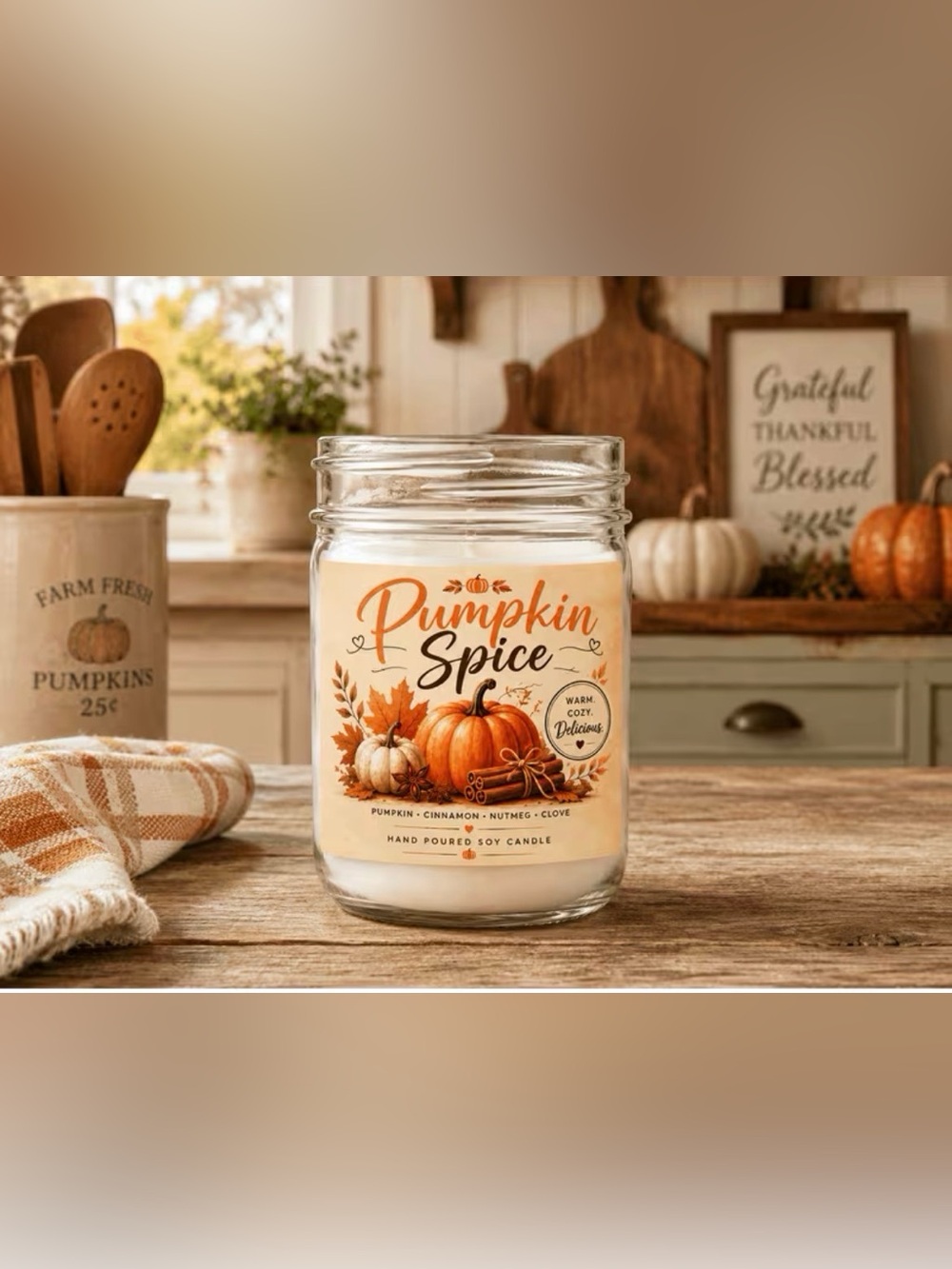 🎃✨ Pumpkin Spice Candle ✨🎃